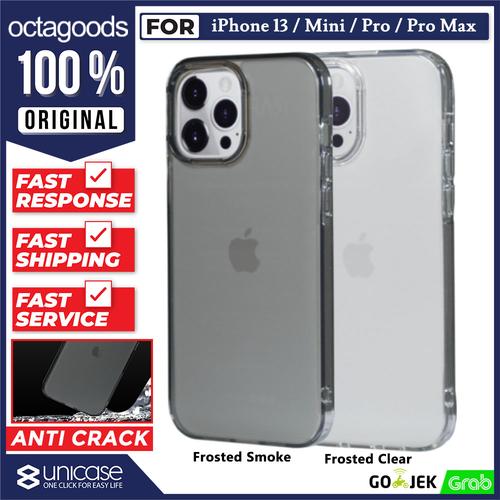 Gambar Case iPhone 13 Pro Max Mini OctaGoods Dual Clear Anti Crack Casing - 13 Pro Max, Frosted Clear dari Unicase Store Jakarta Barat Tokopedia