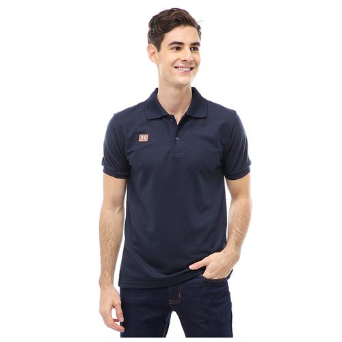 T-Shirt Kaos Polo Polos Pendek - Navy 