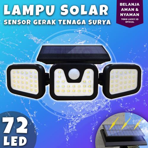 Gambar Lampu Dinding Tenaga Surya Sensor Gerak Solar Cell PIR Night Sensor - Hitam dari Toko Lucky.id Jakarta Pusat Tokopedia