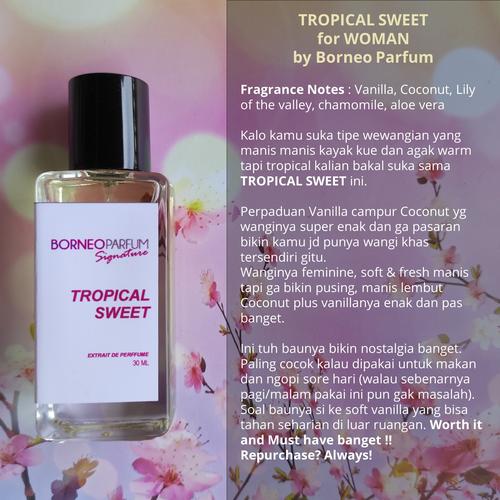 Gambar BORNEO PARFUM No. 63 TROPICAL SWEET - Parfume Wanita dari Borneo Parfum Kota Balikpapan Tokopedia