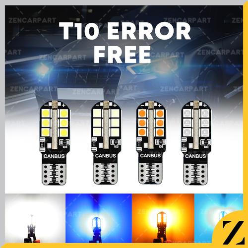Gambar LAMPU LED T10 ERROR FREE SENJA SEIN SEN KABIN PLAT BOHLAM CANBUS 12V - Putih dari Zen Car Parts Jakarta Barat Tokopedia