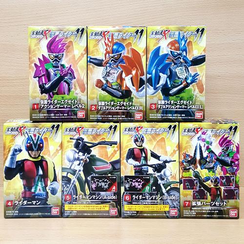 Jual SHODO-X Kamen Rider 11 [7/SET] Riderman Machine Ex-Aid Mighty ...