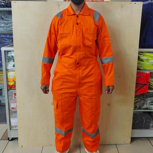 Jual Wearpack Safety Full Catton Orange/ Wearpack Coverall Catton ...