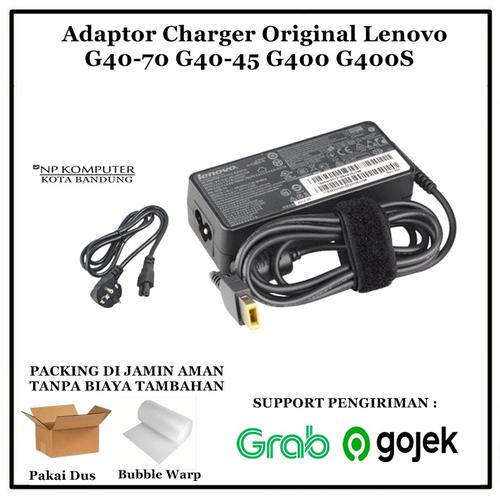 Gambar Adaptor Charger Original Lenovo G40-70 G40-45 G40-30 G400 G400S G405 - 20V-3,25A dari np komputer Kota Bandung Tokopedia