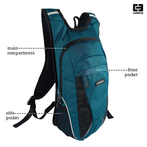 Jual CARBONI AA00099 TAS RANSEL OUTDOOR SPORT TAS SEPEDA - Merah ...