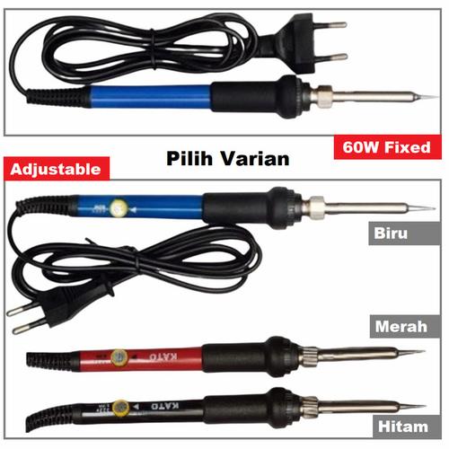 Gambar Solder Tool 936/Solder 60W 60 Watt Temperature Control ADJUSTABLE - 60W Fixed dari mirorim Kota Bekasi Tokopedia