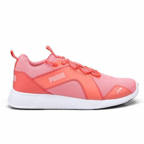 puma peach sneakers
