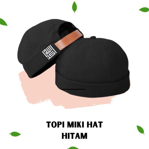 Gambar Miki Hat Peci UAS Logo Kaligrafi Muslim Kualitas Import - Black dari Famyly8 Jakarta Timur Tokopedia