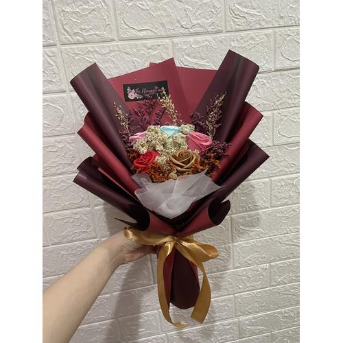 Gambar Bouquet/Buket bunga sabun (Soap flower) - Medium dari TheFlowerLady Jakarta Barat Tokopedia