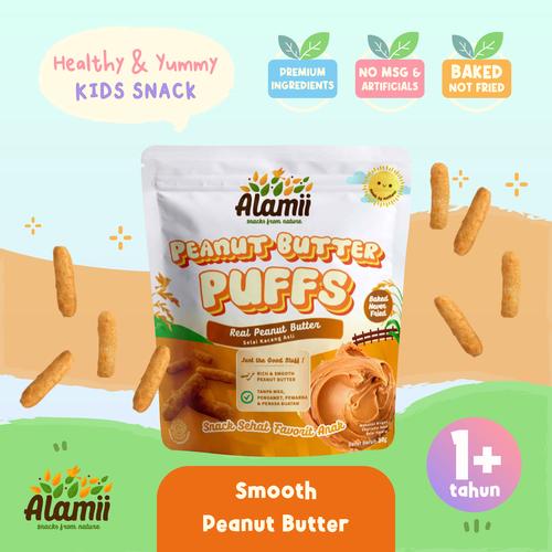 Jual Alamii Puff Snack Bayi / Anak 1 tahun ke atas 25 gr Peanut
