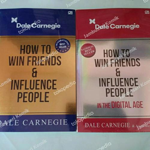 Gambar Buku How To Win Friends and Influence People - Dale Carnegie - Merah dari Jambusari Komik Kab. Klaten Tokopedia