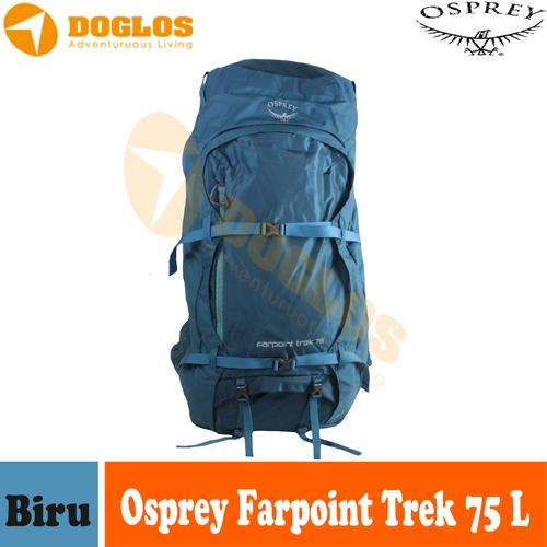 Jual Tas Carrier Osprey Farpoin Trek 75 L Biru Outdoor Hikking Traveling -  Jakarta Barat - toko doglos | Tokopedia
