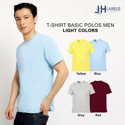 Jual Tshirt Basic Polos - Men (Light 