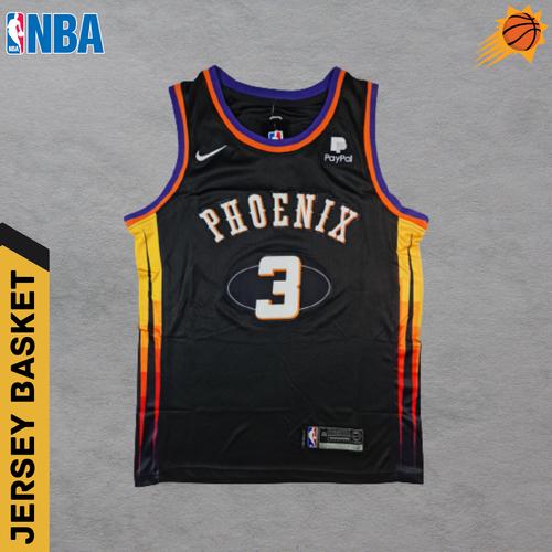 nba suns paul jersey Baju Jersey Basket Swingman NBA Chris Paul Phoenix Suns Hitam 21/22 L di  Jersey Basket Jakarta Tokopedia