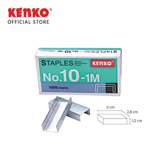 Gambar Staples Isi Stapler Jepretan kenko no 10 1pcs dari minoriya Kota Depok Tokopedia