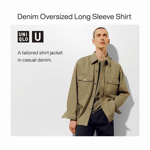 Jual SALE UNIQLO U DENIM OVERSIZED 