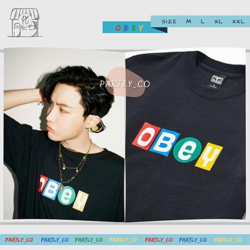 Jual Kaos Cotton Combed BTS JHOPE OBEY 