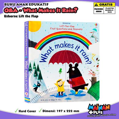 Gambar Buku Edukasi Aktivitas Anak Lift The Flap QnA What Makes It Rain dari MainanPlus Jakarta Barat Tokopedia