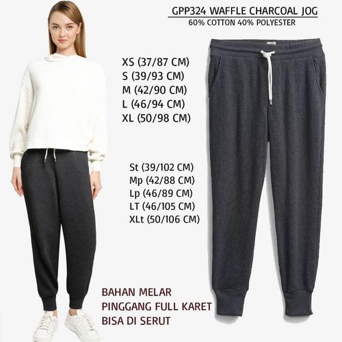 Celana Jogger Branded Wanita - GAP 324 