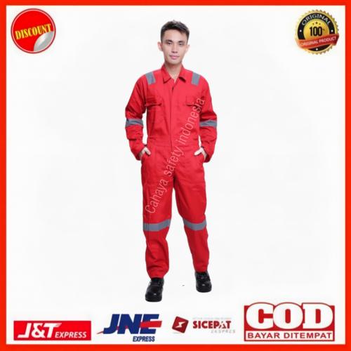 Jual Wearpack safety / Seragam kerja safety / Coverall safety proyek ...