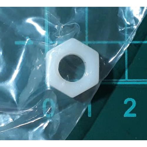 Gambar Mur Nut hexagonal Nylon Plastik M8 robotik mainan Baut Skrup Screw dari SentraOnlineShop Kab. Tangerang Tokopedia