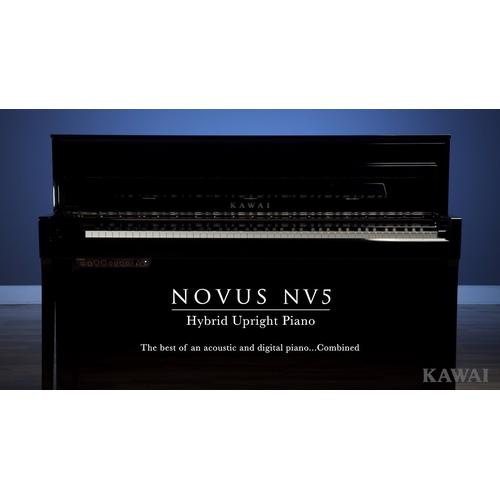 Jual Hybrid Piano Kawai NV5 Ebony Polish ( Glossy )