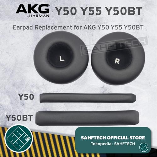 Jual Ear Pad Earpads Cushion Bantalan Earcup for Akg Y50 Y55 Y50BT