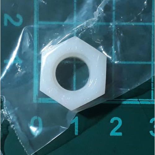 Gambar Mur Nut hexagonal Nylon Plastik M10 robotik mainan Baut Skrup Screw dari SentraOnlineShop Kab. Tangerang Tokopedia