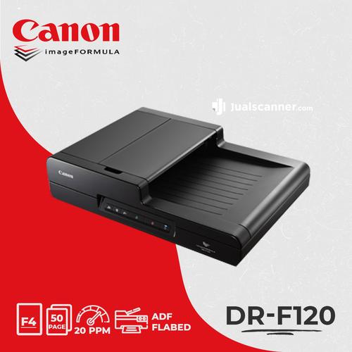 Gambar Scanner Canon DR-F120 Flatbed + ADF - 20 Lembar/Menit - (A4/Legal) dari Jual Scanner Official Jakarta Barat Tokopedia
