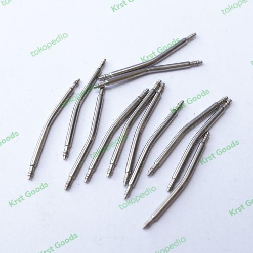 Jual Curved Spring Bar watch strap tali jam tangan 20mm, 22mm, 24mm