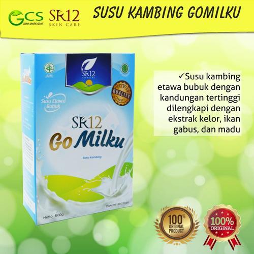Gambar GOMILKU SR12/SUSU KAMBING ETAWA BUBUK SR12 - 600 gr, Original dari SR12 REMBANG JAWA TENGAH Kab. Rembang Tokopedia