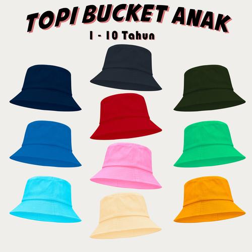 Jual topi anak bucket hat anak topi 