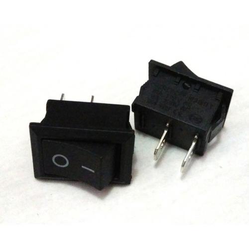 Jual Saklar (Switch) ON-OFF Kecil 2 Pin - Hitam (Black) - Kota Surabaya ...