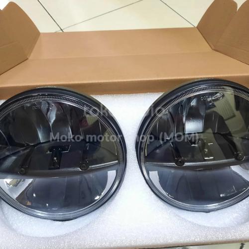 Jual Headlamp LED trucklite bulat super terang 7inch Jimny hardtop