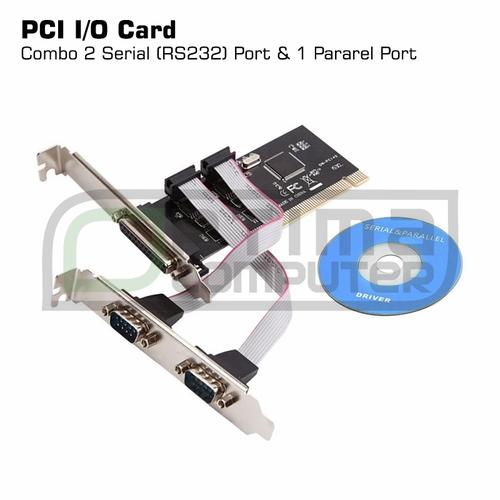 Jual PCI I/O Card Combo Serial RS232 Port & Pararel Port - Kota ...