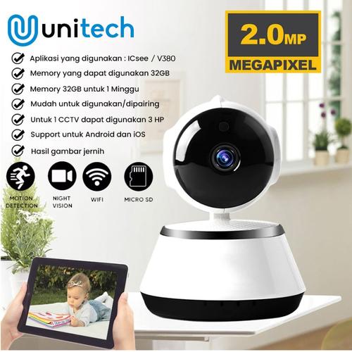 Gambar Smart Camera Wifi V380 1080P IP CAM HD Wifi Security Camera Wireless dari Divipard Jakarta Utara Tokopedia