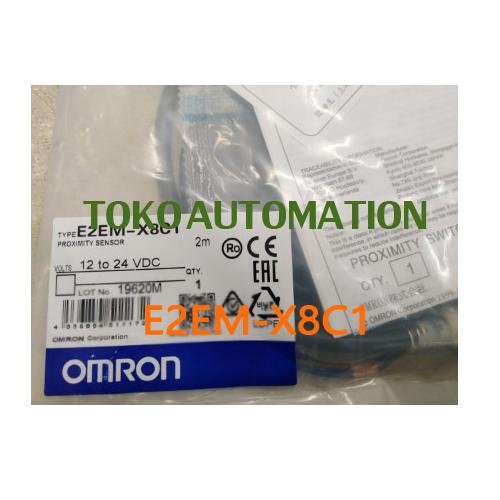 Jual E2EM-X8C1 E2EM X8C1 E2EMX8C1 2M M18 NPN Proximity Sensor SA21 ...