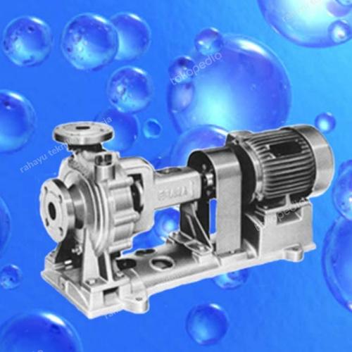 Jual pompa ebara 80x65 fs4ka mechseal komplit teco 11kw 15hp 380v