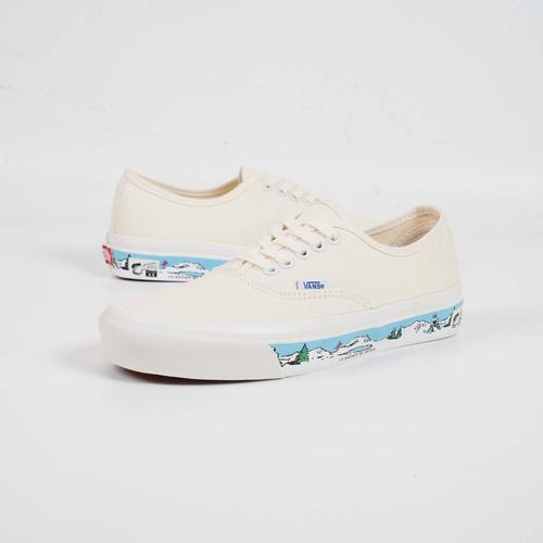 beige authentic vans