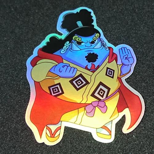 Sticker Jimbe Jual Sticker Anime Hologram Jimbei - Stiker One Piece - Kota Semarang ...