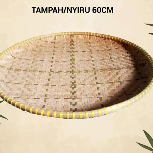 Jual Tampah Nampan Bambu diameter 60 SINGAPARNA 55CM Kota