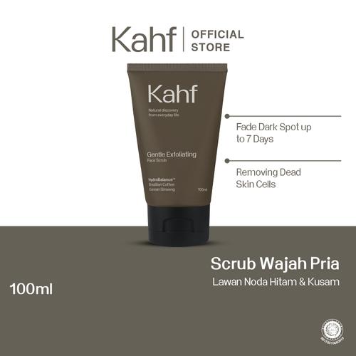 Promo Kahf Gentle Exfoliating Face Scrub 100 ml Lawan Noda Hitam