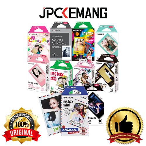 Gambar Paper Film Instax Mini Single Pack (10 Sheets) - Single - 10 Lbr dari JPCKemang Tokopedia