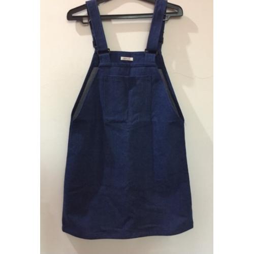 Jual BLUE DENIM DRESS - Kota Tangerang 