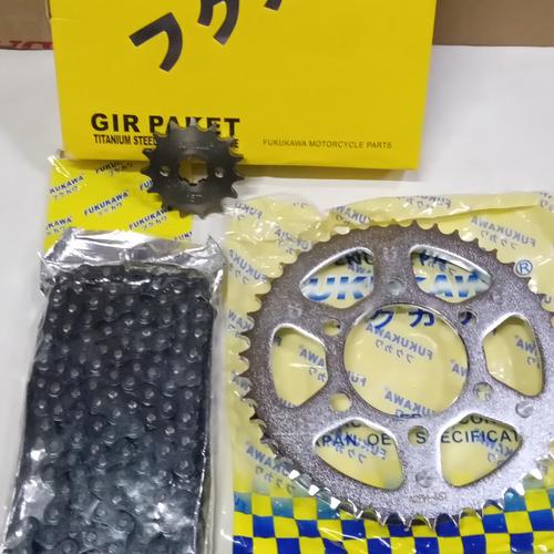 Jual Girset gear set cbr 150 led all new 6 lubang hole fkw Jakarta