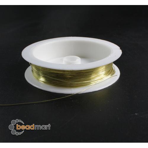 Gambar Manik Metal, Wire 0.4 mm, Stainlees, 1 Roll Bahan Aksesoris - Rhodium Plating dari Beadmart Kab. Gianyar Tokopedia