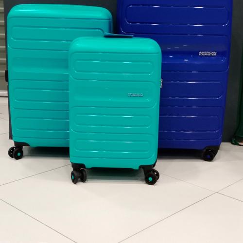 Jual Koper American Tourister Sunside by Samsonite - Turquoise, M - Jakarta  Utara - Erwin Slam Shop | Tokopedia