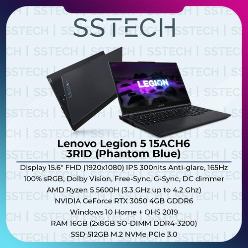 Jual Lenovo Legion 5 15ACH6 3RID R5 