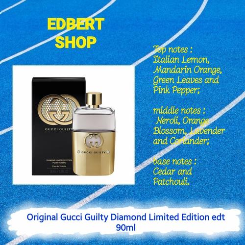 Jual Parfum Original Gucci Guilty Diamond Limited Edition edt men 90ml -  Jakarta Selatan - EDBERT SHOP | Tokopedia