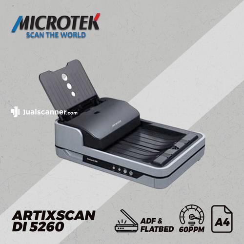 Gambar Scanner Microtek ASDI5260 Flatbed + ADF - 60 Lembar/Menit - (A4) dari Jual Scanner Official Jakarta Barat Tokopedia